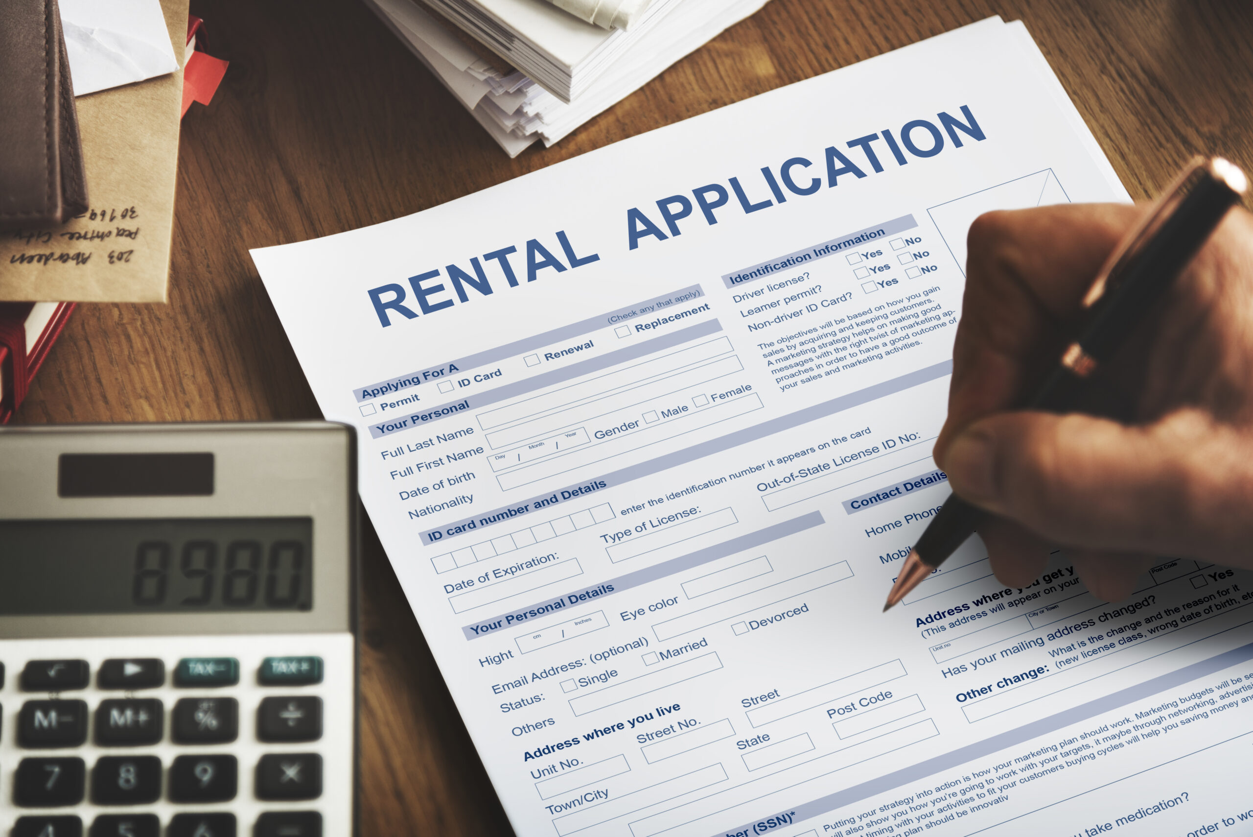 Rental Application Form